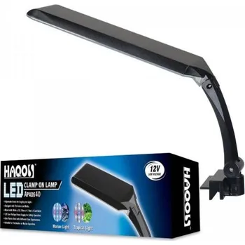 Akvaristika Heaqo LED akvarijní lampa 4W černá