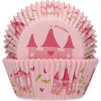 Nádoba na pečení Cakesupplies Košíčky na pečení - Princess 48 ks