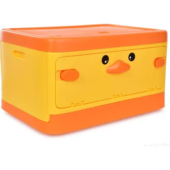 Úložný box KAČENKA | Úložný box s víkem | dětský box na hračky, oblečení a poklady | 44×31×25 cm