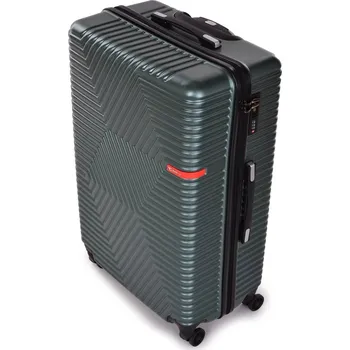 FC TRAVELLER | velký cestovní kufr 76 cm | 4 kolečka 360°, TSA zámek & výsuvná rukojeť | petrolejový