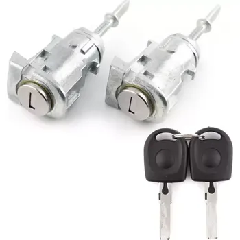 Autozámek Sada vložek zámků dveří VAG 3B0837167 / 3B0837168 se dvěma klíči