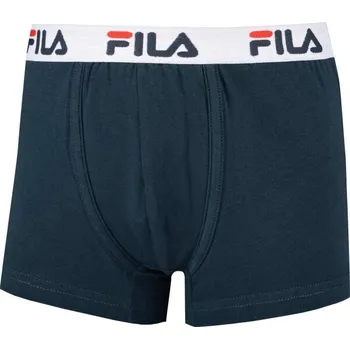 Chlapecké oblečení Chlapecké boxerky Fila JUNIOR BOY BOXER 12/14 Tmavě modrá, Bílá, Červená