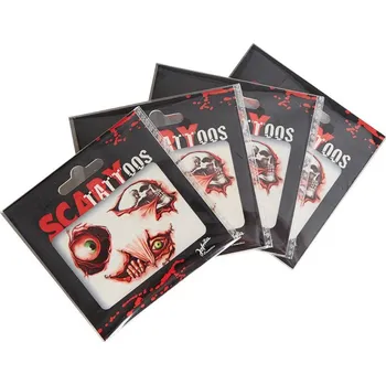 Karnevalový doplněk Tetování - krvavé rány