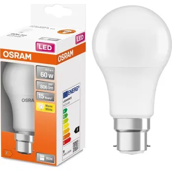 Žárovka LED Žárovka A60 B22d/8,5W/230V 2700K - Osram