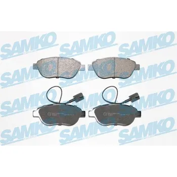 Brzdová destička Sada brzdových destiček, kotoučová brzda SAMKO 5SP1657