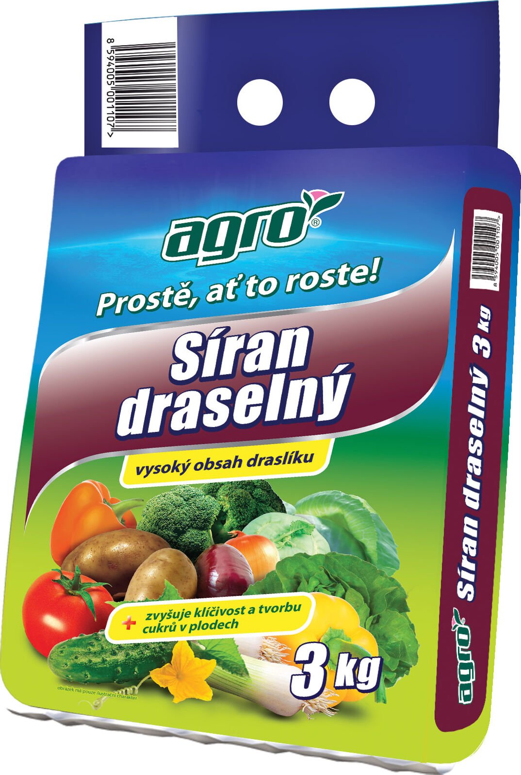 Síran draselný 3kg