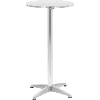 Jídelní stůl Koktejlový stůl - ECO - Ø 60 cm - skládací - výškově nastavitelný - Royal Catering RCRT-10