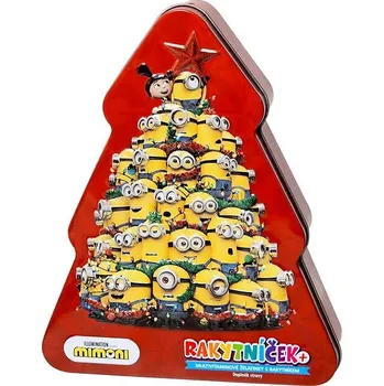 Terezia Company Rakytníček Plus multivitaminové želatinky, 50 ks vánoční balení 2024 vánoční stromeček/Mimoni