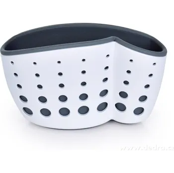 PRAKTIK | závěsný držák na houbičku a kartáč na dřez s přísavkami