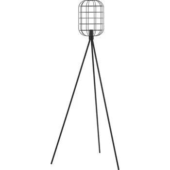 Uniprodo Stojací lampa - otevřené mřížkové stínidlo - 40 W - výška 163 cm UNI_LD_13