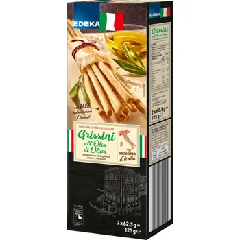 Potravina Edeka Grissini italské tyčinky z kynutého těsta 125g - originál z Německa
