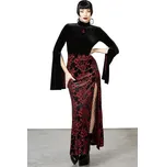 sukně dámská KILLSTAR X TWIN TEMPLE - Scarlet Fiend - Red - 4XL