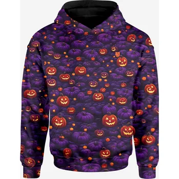 Dámská mikina UTOPY Pánská Dámská sportovní mikina Pumpkins full print Velikost: XXL