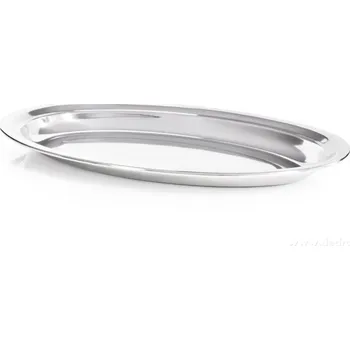 CHEF | servírovací oválný nerezový tác | 30 cm
