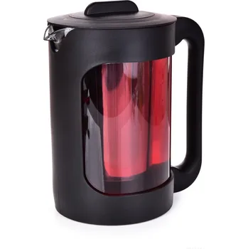 Konvice na čaj BARISTA | 1,5 L skleněná borosilikátová konvice na COLD BREW ledovou kávu a čaj