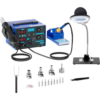 Páječka Stamos Soldering Pájecí stanice - 2 displeje - 700 wattů S-LS-17