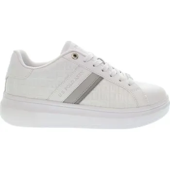 Dámské tenisky Dámská volnočasová obuv U.S. POLO ASSN. CODY 41 Bílá, Šedá