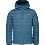 Pánská péřová bunda Klimatex KOFY1 M Modrá, Stříbrná