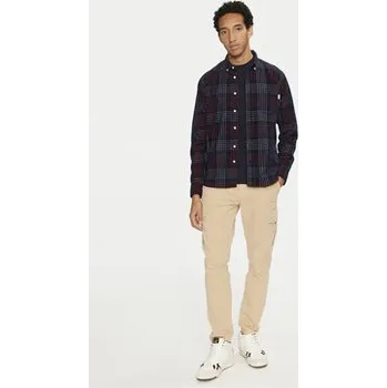 Pánská košile Pepe Jeans Košile Marcus PM308726 Tmavomodrá Regular Fit L