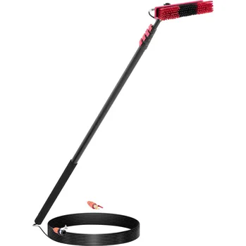 Hvězdářský dalekohled ulsonix Teleskopický mycí kartáč - s přípojkou na vodu - pro solární panely a okna - 1750 - 7200 mm ULX-SOCL L