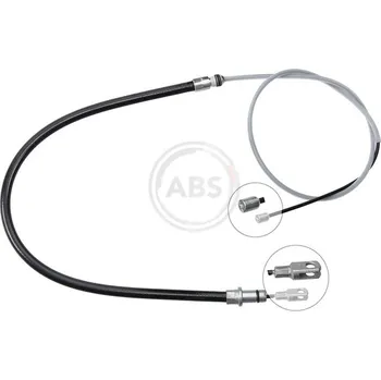 Lanko parkovací brzdy Tažné lanko, parkovací brzda A.B.S. K18900