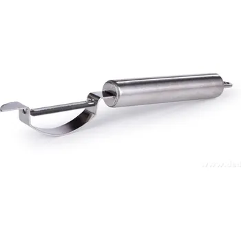 Kuchyňská škrabka GOURMET | nerezová kuchyňská škrabka | 5 cm | pilková čepel s vykrajovátkem