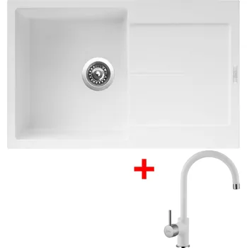 Kuchyňský dřez Akení Sinks ULTIMA 790 Milk + VITALIA GR
