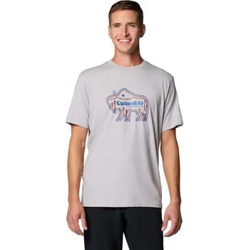 Pánské tričko Pánské tričko Columbia ROCKAWAY RIVER OUTDOOR SS L Šedá, Mix