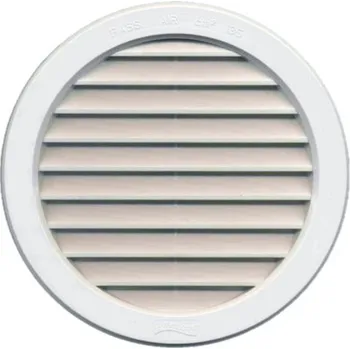 Větrací mřížka Refax Větrací mřížka 160 mm - bílá se síťkou T16RB