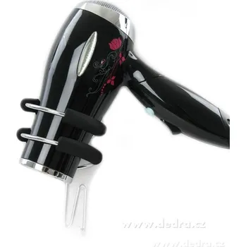 Fén FÉNOCHŇAP | Kovový držák na fén | nástěnný úchyt se šroubky | Ø 6 cm