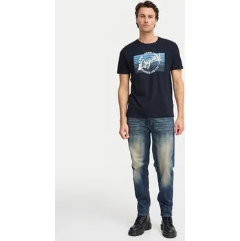 Pánské tričko Blend T-Shirt 20717959 Černá Regular Fit XL