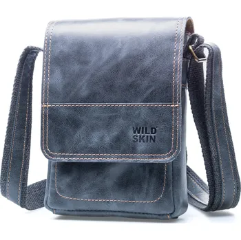 Kožená taška CITY - Denim