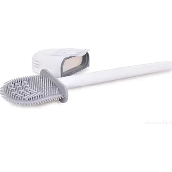 WC štětka GoEco® | Plochá WC štětka se silikonovými štětinami | hygienický toaletní kartáč