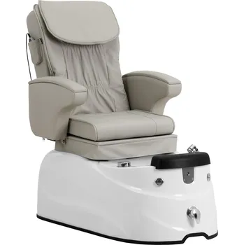 Pedikérské křeslo physa Elektrické pedikérské křeslo - s osvětlenou vaničkou na nohy a masážními funkcemi - 105 W - 150 kg - béžová PHY_PSC_04