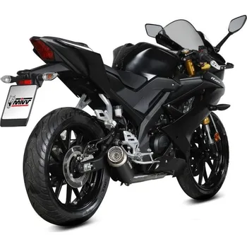 Výfuk pro motocykl Kompletní výfuk MIVV Yamaha YZF R125 (19-24), MT-125 (20-24) GP PRO černý
