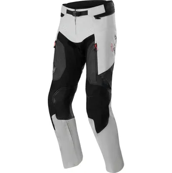 Moto kalhoty ALPINESTARS kalhoty AMT 7 AIR světle šedá/černá 2025 - XL