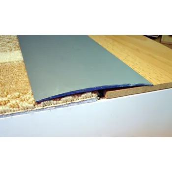 přechodová lišta Přechodová lišta 100 mm - oblá lepená/šroubovací Provedení: inox kart. E07, Délka (cm): 100 3-72-1007