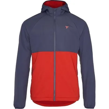 Pánská sportovní bunda SILVINI GRALBO XL Tmavě modrá, Červená