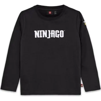 Chlapecké tričko s dlouhým rukávem LEGO&reg; kidswear LWTANO 614 140 Černá, Bílá, Žlutá