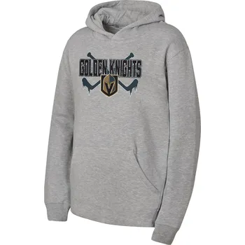 Chlapecká mikina Outerstuff Dětská mikina Vegas Golden Knights NHL Cracking Ice Po Hd Velikost: Dětské XL (13 - 15 let)
