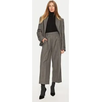 Dámské kalhoty Herskind Kalhoty z materiálu Olsen 5329140 Šedá Relaxed Fit 38