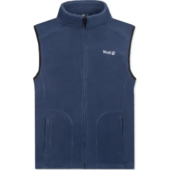Pánská vesta Pánská flísová vesta - Wolf B2356, tmavě modrá Barva: Modrá tmavě, Velikost: L