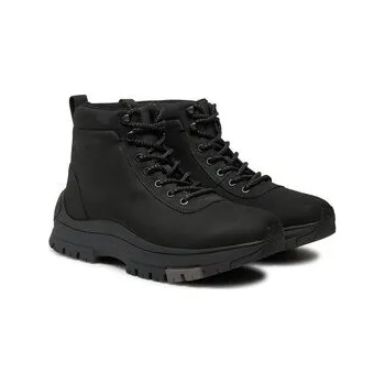 Pánské tenisky Calvin Klein Jeans Turistická obuv Hybrid Wp Boot Laceup Rebellious YM0YM01077 Černá 42
