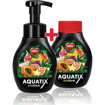 Mycí prostředek 2× AQUATIX | Aktivní pěna na nádobí | OVOCNÉ SMOOTHIE | 2× 300 ml