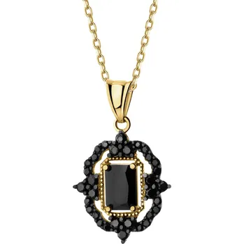 Přívěsek Zlatý přívěsek se zirkony - AP539-7252