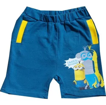 xcena Minions kraťasy bavlněné zelené Velikost: 6 roků