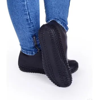 Cyklistické návleky NEPOHODKY | nepromokavé silikonové návleky na obuv | pružné, protiskluzové & opakovaně použitelné | vel. S (30–35)