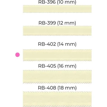 Těhotenská móda Dámská ramínka smetanové RB 402 14 mm - Julimex 14 mm