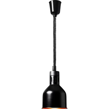 Ohřívač nápojů Ohřívací lampa - matně černá - 17 x 17 x 28.5 cm - Royal Catering - Ocel RC-SHSFL04
