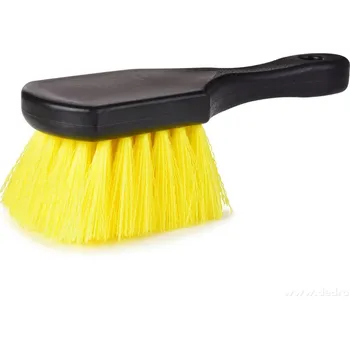 Mycí kartáč na vozidlo DRIVE | Velký kartáč na mytí kol a disků auta | s rukojetí | 22 cm